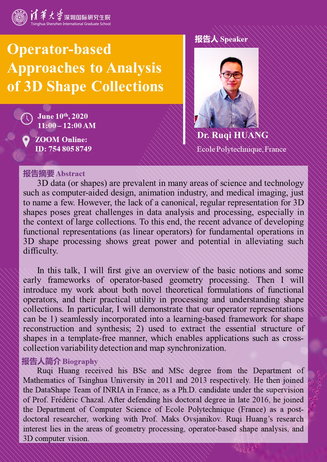  Operator based Approaches To Analysis Of 3D Shape Collections